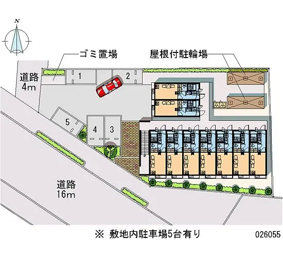 東久留米市前沢１丁目 月極駐車場